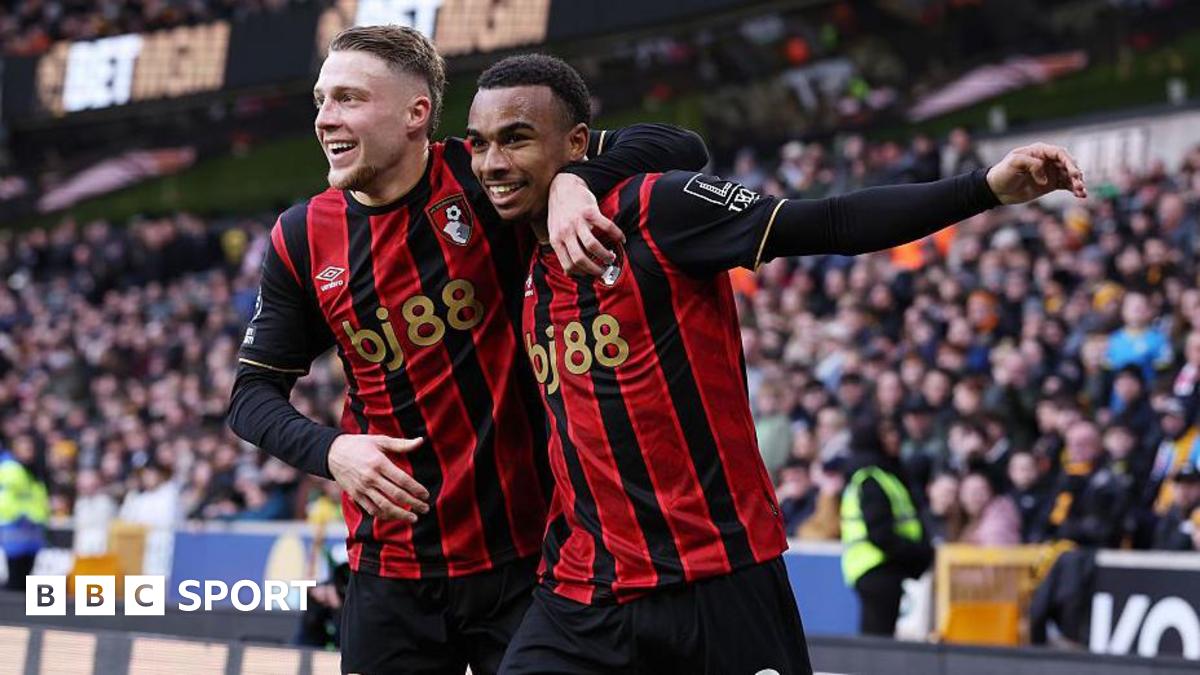 Wolverhampton Wanderers 0-2 Bournemouth: Stunning Kroupi drive helps Cherries win at strugglers