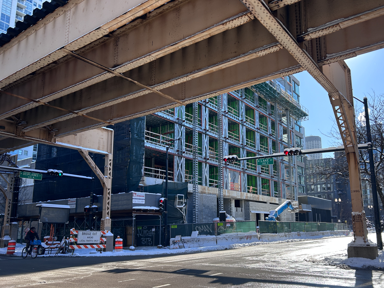 629 West Lake Street glass added