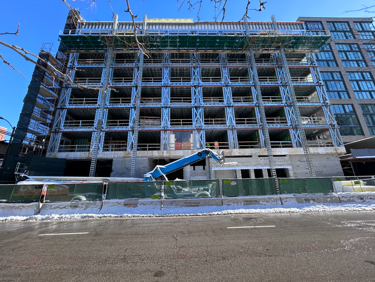 629 West Lake Street glass added