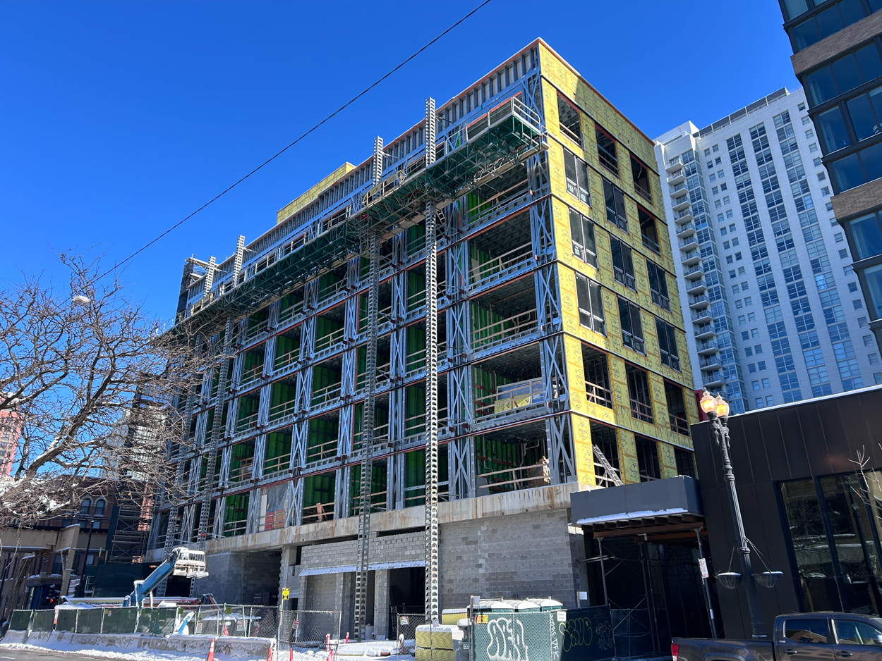 629 West Lake Street glass added