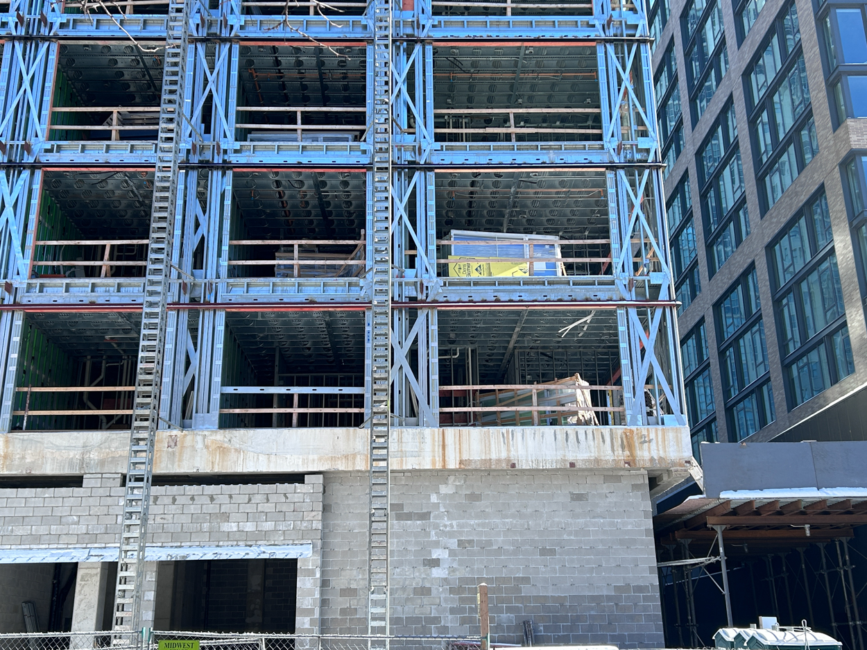 629 West Lake Street glass added