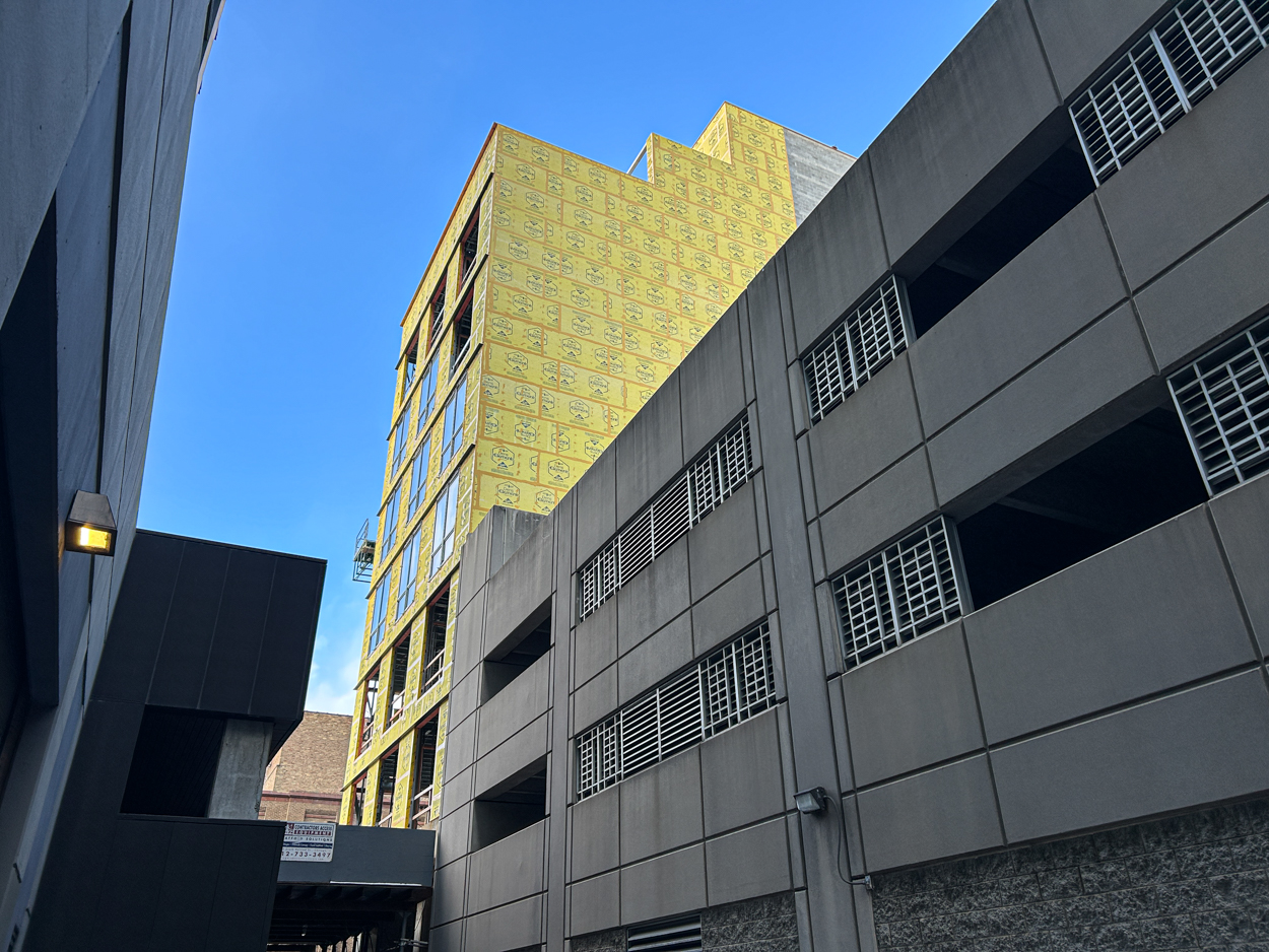 629 West Lake Street glass added