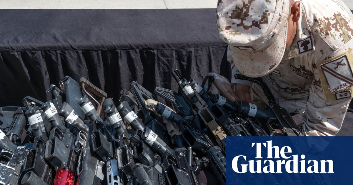 ‘Iron river’: Mexico’s cartel violence fuelled by trafficked firearms from US | Mexico