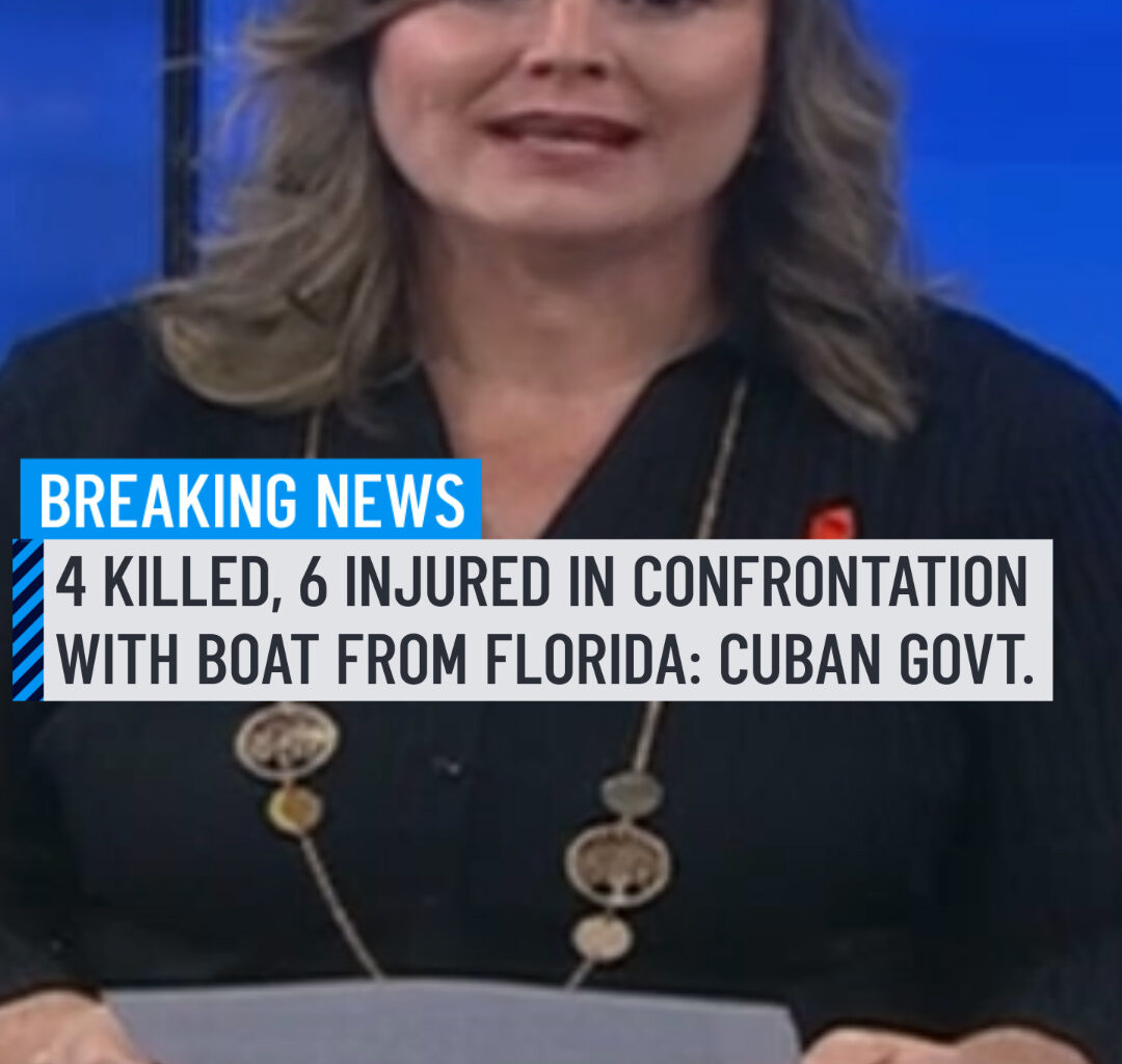 BREAKING NEWS: Four people were killed and six were injured in a confrontation involving people on a boat registered in Florida and Cuban Border Guard Troops on Wednesday, the Cuban government said. The latest details here: http://on.nbc6.com/7RysnLh #cuba #florida #boat #border