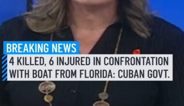 BREAKING NEWS: Four people were killed and six were injured in a confrontation involving people on a boat registered in Florida and Cuban Border Guard Troops on Wednesday, the Cuban government said. The latest details here: http://on.nbc6.com/7RysnLh #cuba #florida #boat #border
