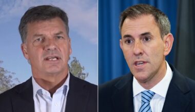 Opposition Leader Angus Taylor has blasted Labor and Treasurer Jim Chalmers following the latest dire inflation data. - facebook.com