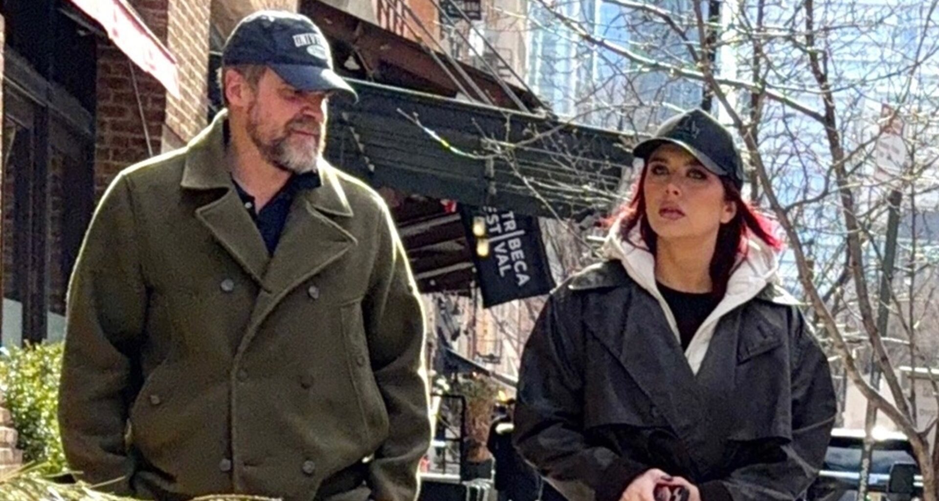 David Harbour Out With Mystery Woman As He Skips Maya Hawke's Wedding