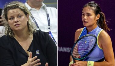 Clijsters puzzled by Raducanu 'panic' as ninth coach ditched | Tennis | Sport