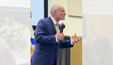 Yechiel Leiter, Israel’s ambassador to the United States, came to Tucson for the dedication of a Torah scroll in the memory of his son, Major Moshe Yedidya Leiter, killed in combat in Gaza in November