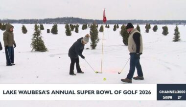 Super Bowl of Golf brings winter tradition to frozen Wisconsin lake | News