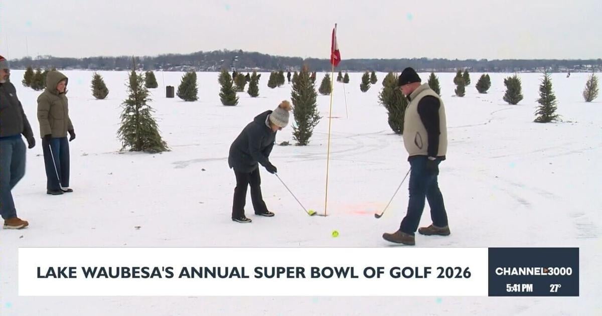 Super Bowl of Golf brings winter tradition to frozen Wisconsin lake | News