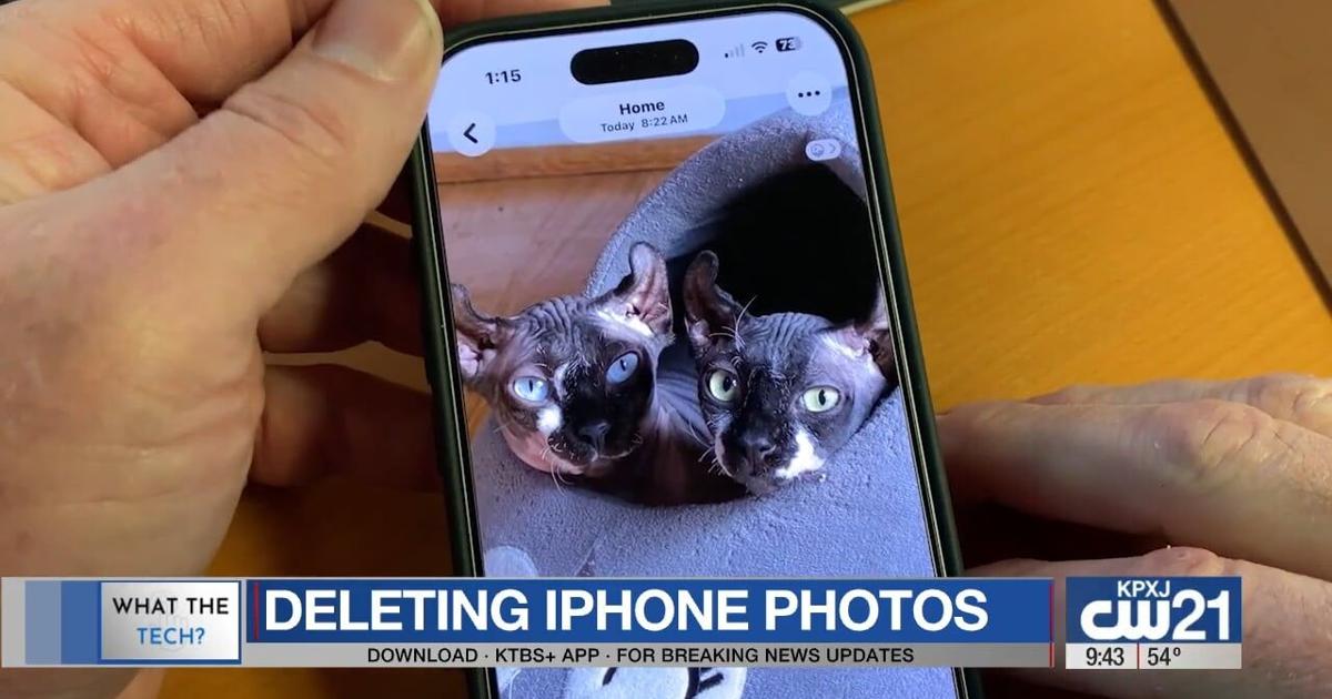 What the Tech: Deleting iPhone photos | News