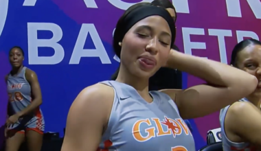 Isabelle Harrison playful courtside clip melts hearts during WNBA broadcast