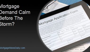 Mortgage Demand Calm Before The Storm?