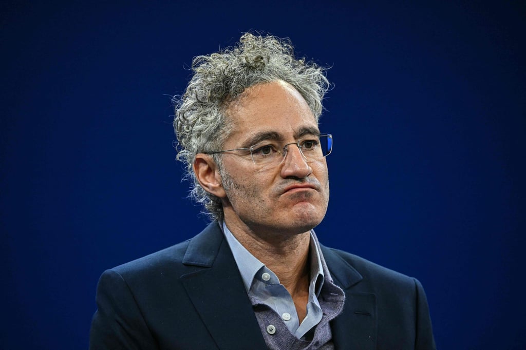Palantir Technologies CEO Alex Karp. Photo: AFP