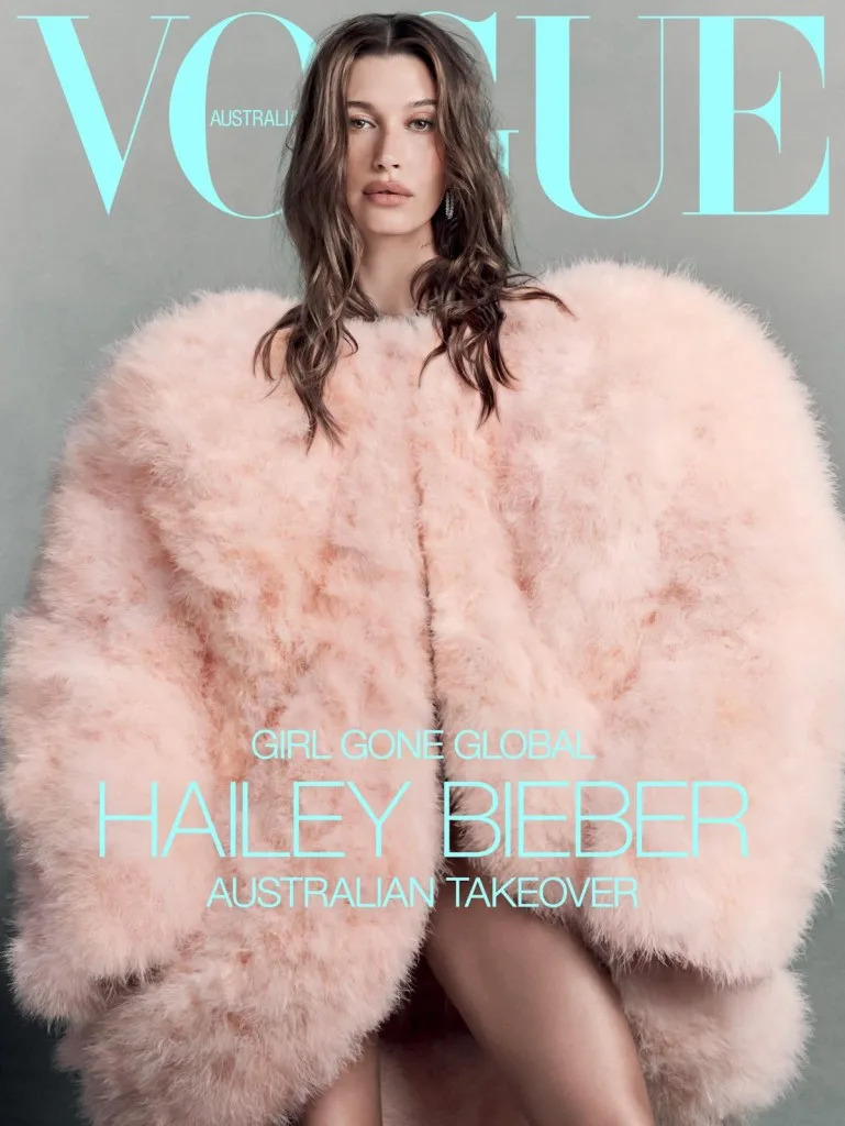 Vogue Australia March 2026 : Hailey Bieber by Luigi & Iango