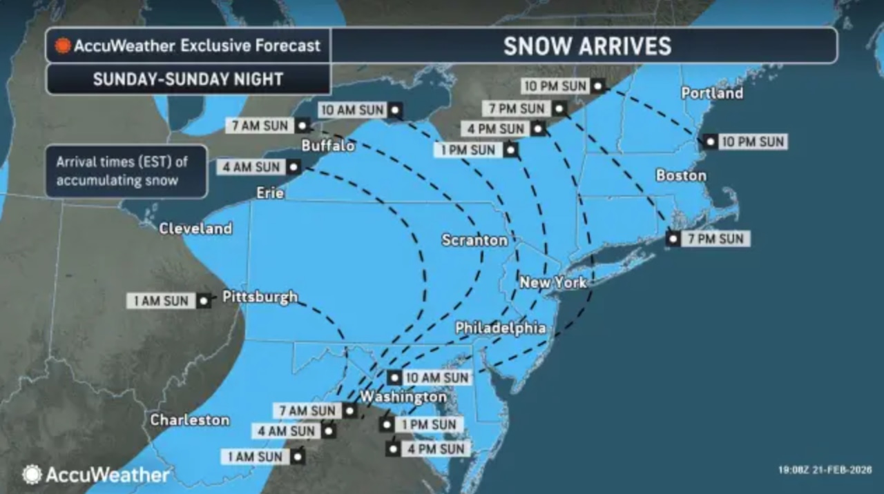 N.J. weather: Max snow forecast jumps to 2 feet for monster nor'easter blizzard