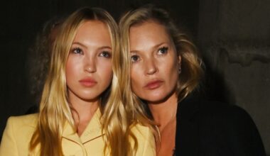 Kate Moss and Daughter Lila Twin in Matching String Bikinis in Tulum