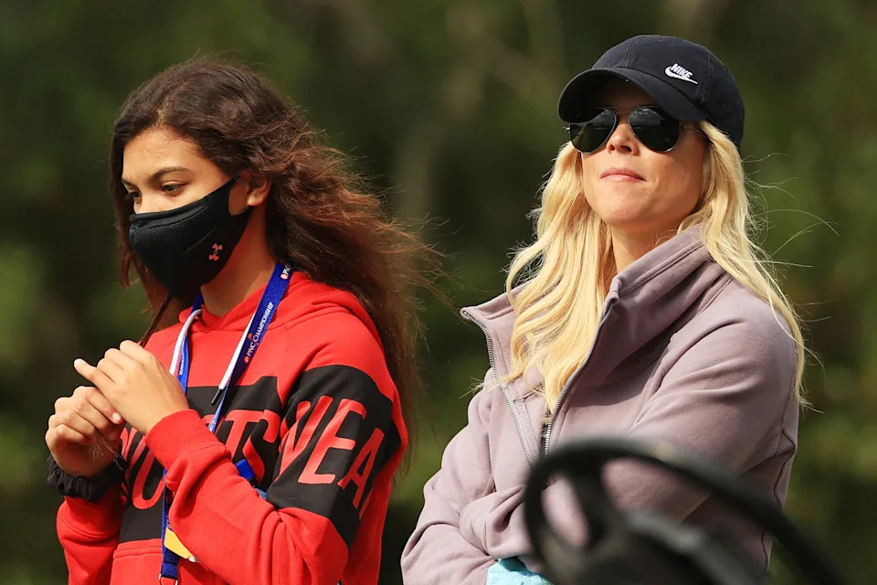 Sam Woods and Elin Nordegren
