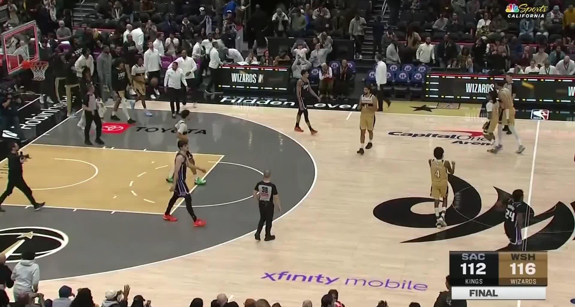 Rookie Will Riley scores season-high 18 as Wizards hand Kings their 9th straight loss, 116-112