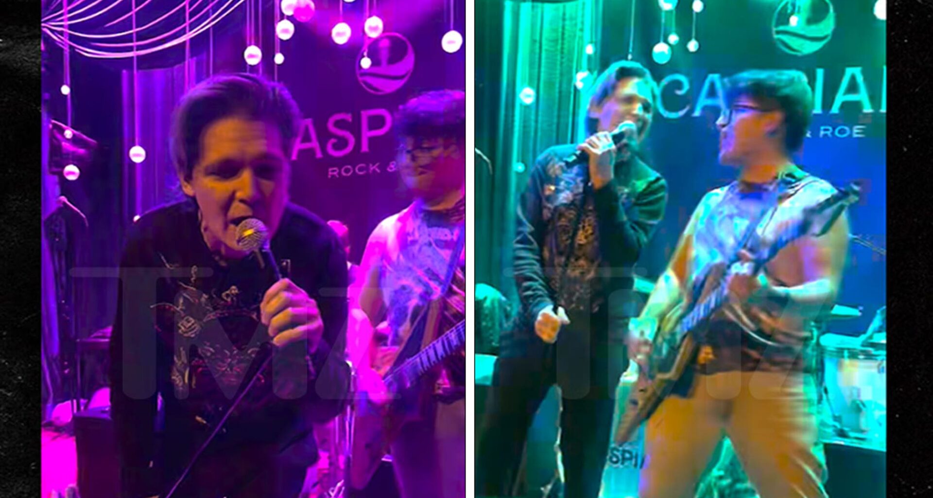 Corey Feldman Performs 'Jessie's Girl' at Las Vegas Club, on Video