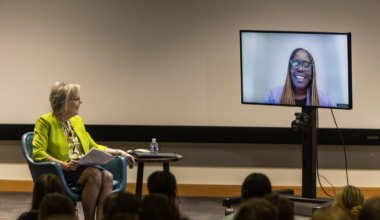 American University Athlete and Alumni Ohemaa Nyanin Returns to Campus