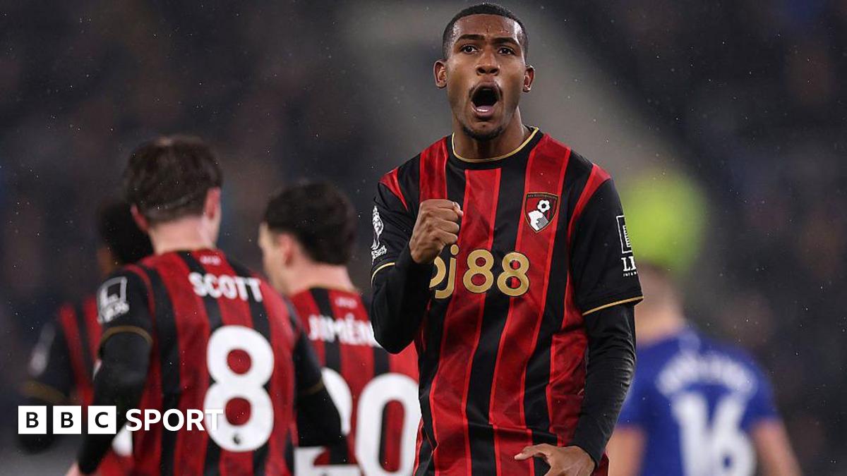 Everton 1-2 Bournemouth: Rayan scores again as Cherries fight back to secure victory