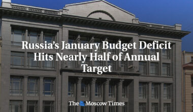 Russia’s January Budget Deficit Hits Nearly Half of Annual Target