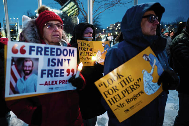 Health care workers gather in Pittsburgh to honor Alex Pretti, call for end to ICE brutality