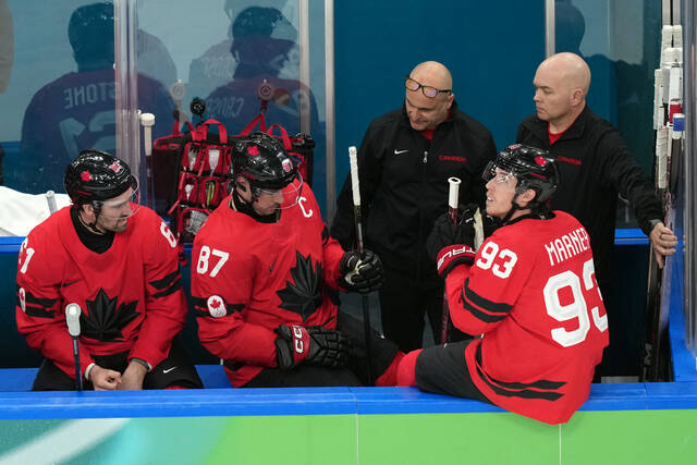 Injured Canada captain Sidney Crosby’s status uncertain for the Olympic gold medal game