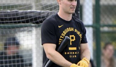 Outfielder Jake Mangum proving to Pirates he’s willing to do whatever it takes to win