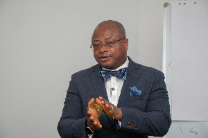 President of the Ghana Chamber of Mines, Michael Edem Akafia