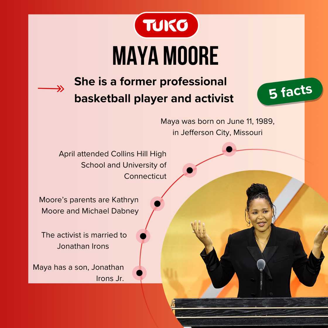 Maya Moore addresses the crowd