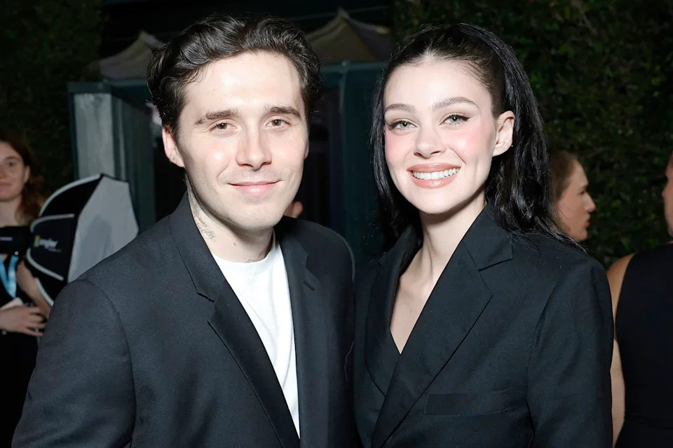 Brooklyn Beckham and Nicola Peltz pictured in October 2024 Stefanie Keenan/Getty