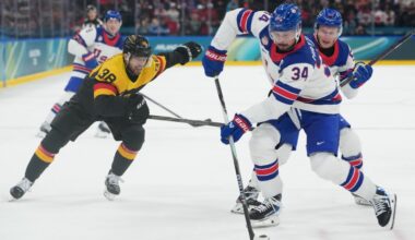 Auston Matthews heating up as Team USA knocks off Germany