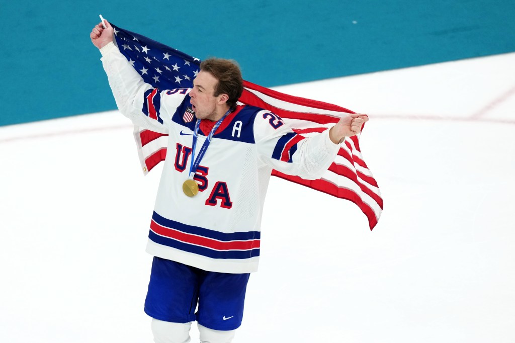 Charlie McAvoy basks in Olympic glory
