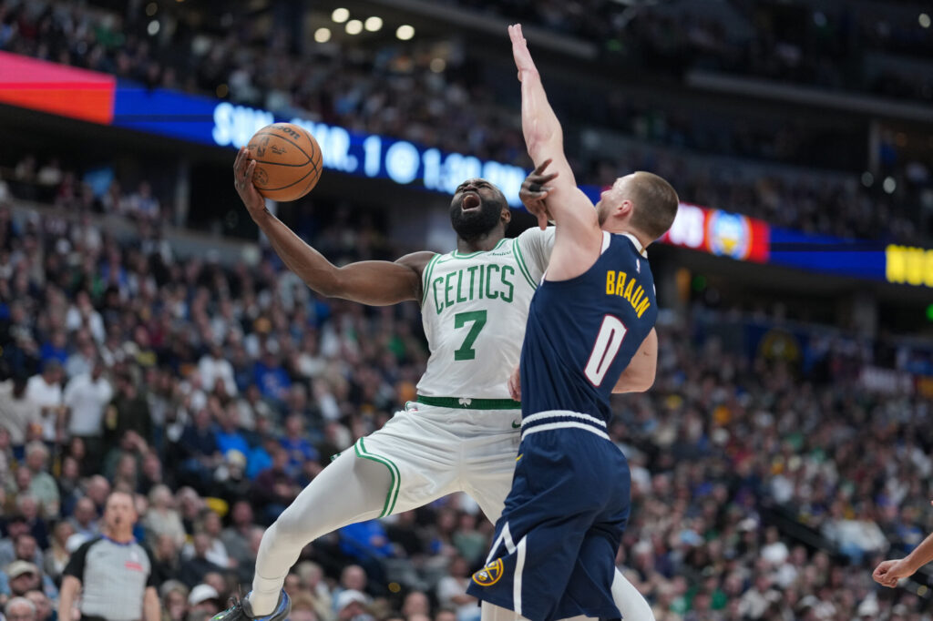 Denver Nuggets dial up defense to defeat Boston Celtics