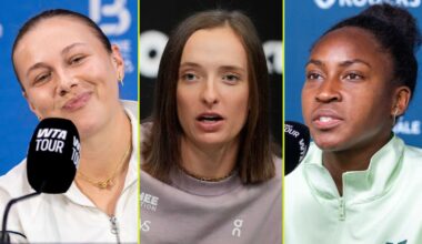 Iga Swiatek, Coco Gauff, Amanda Anisimova speak out on controversial proposed rule change