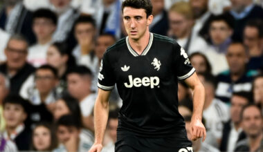 Andrea Cambiaso plays for Juventus in the Champions League game away to Bodo/Glimt. (@juventusfc)