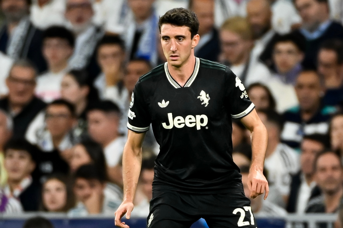 Andrea Cambiaso plays for Juventus in the Champions League game away to Bodo/Glimt. (@juventusfc)