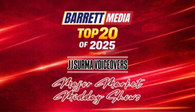 Barrett Media’s Top 20 Major Market News/Talk Radio Midday Shows of 2025