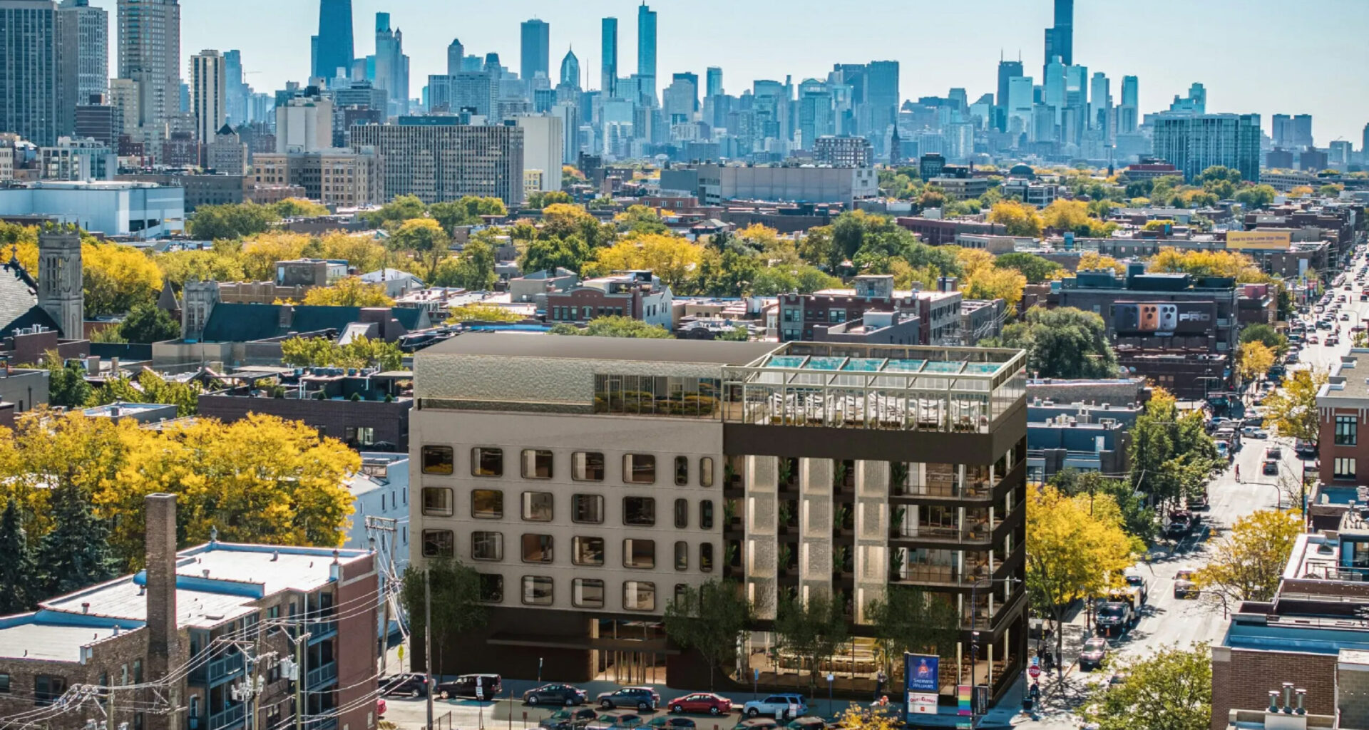 New Details And Renderings Revealed For Backbeat Hotel In Lake View