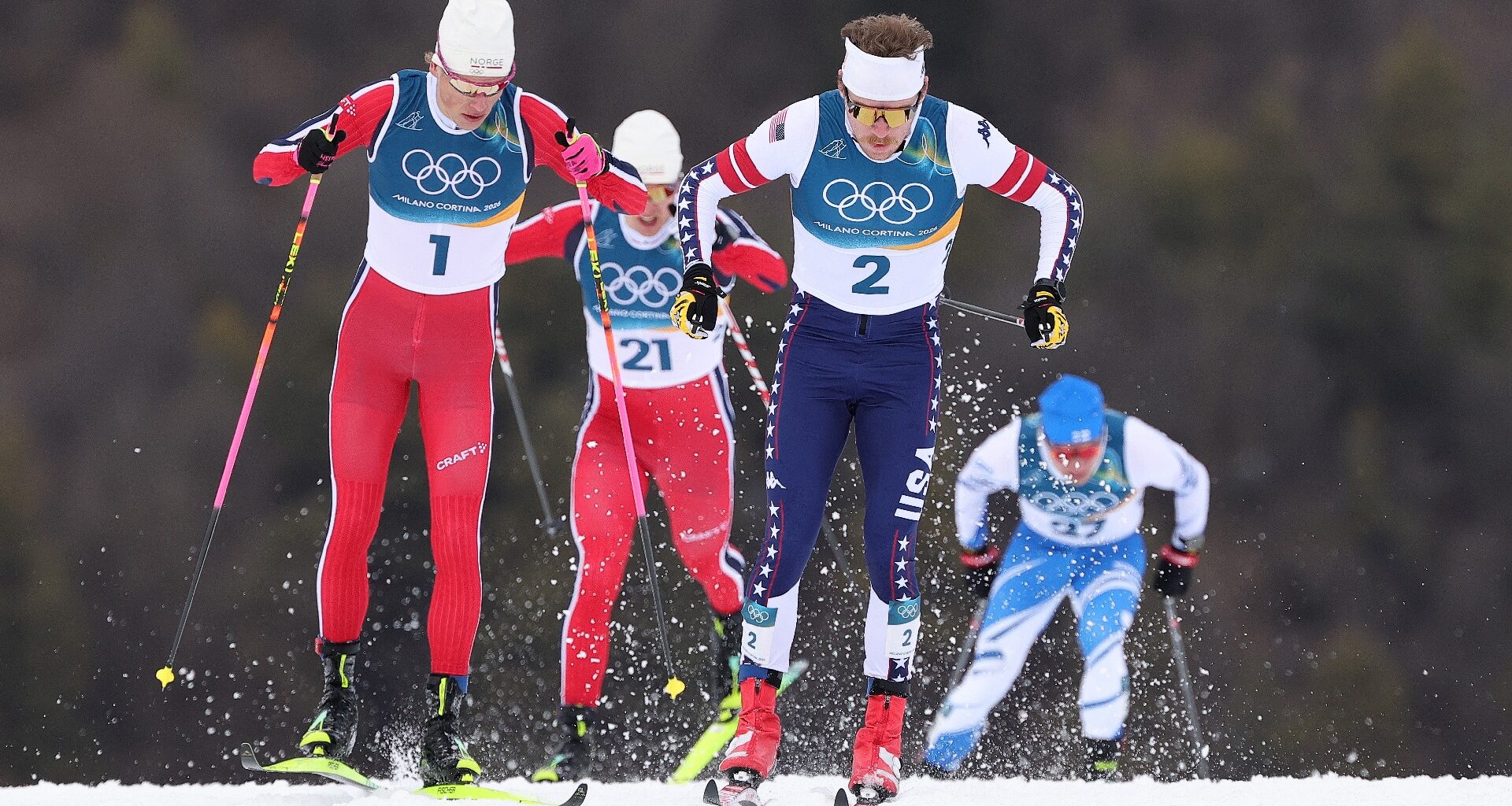 Ben Ogden ends United States' 50-year medal drought in cross-country with silver in sprint