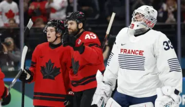Canada vs. France box score: Full stats from 2026 Olympic men's hockey preliminary game image