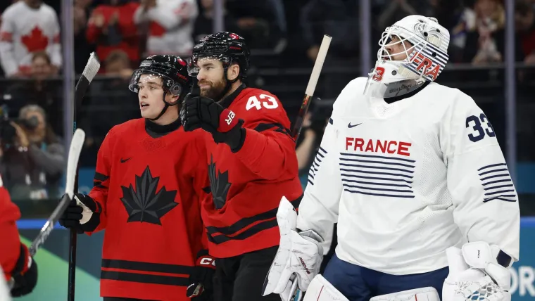 Canada vs. France box score: Full stats from 2026 Olympic men's hockey preliminary game image