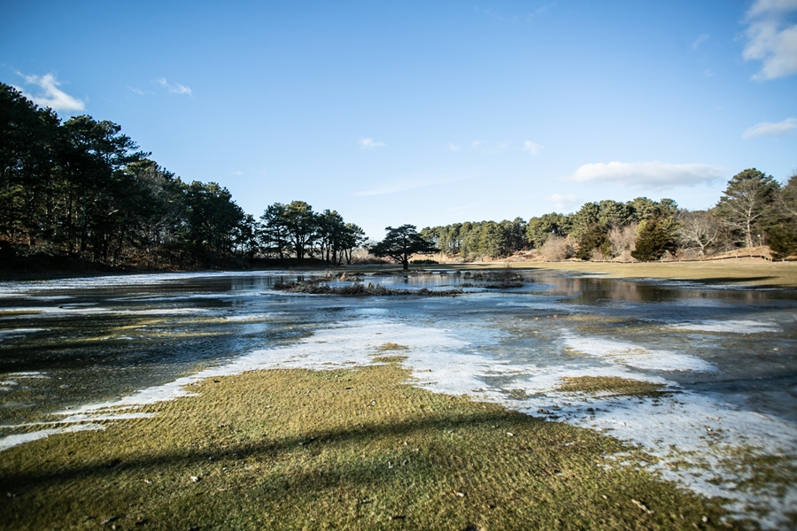 Reconstruction Begins at Chequessett Golf Course