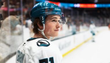 Celebrini on Why He Tried To Decline Penalty, Sharks Praise His Integrity