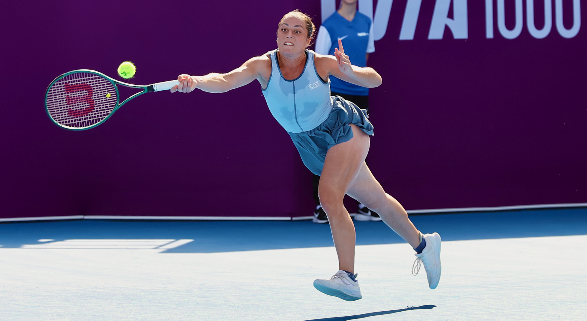 Cocciaretto edges Li in Doha thriller; into first WTA 1000 quarterfinal - WTA Tennis