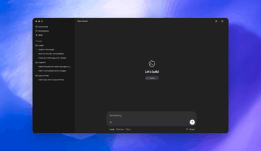 A screenshot of the Codex app