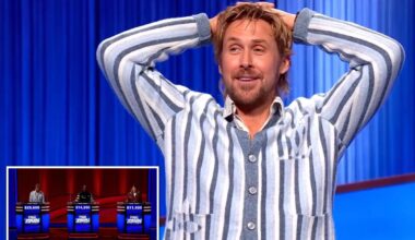 Ryan Gosling throws a 'Hail Mary' on this 'Jeopardy!' parody